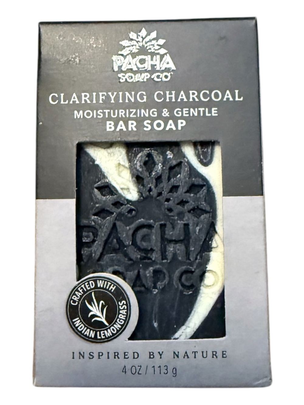 Clarifying Charcoal Bar Soap - Black & White